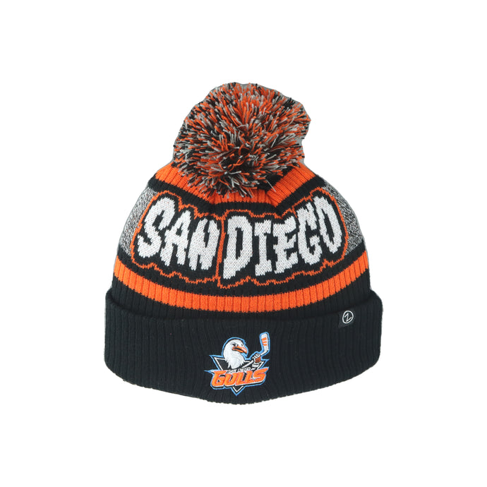 Youth San Diego Gulls Graffiti Beanie