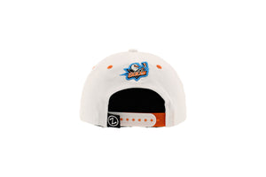 San Diego Gulls White Curved Snapback Hat