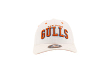 Load image into Gallery viewer, San Diego Gulls White Curved Snapback Hat