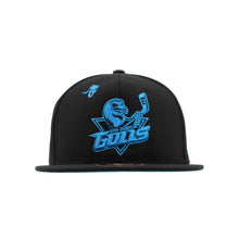 Load image into Gallery viewer, San Diego Gulls Blue Palm Tree Snapback