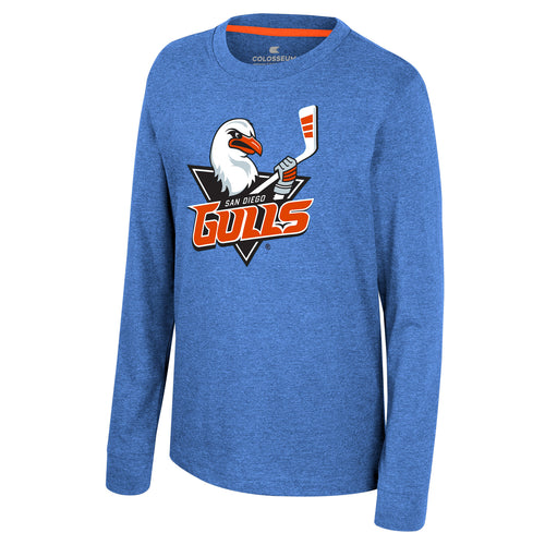 Youth San Diego Gulls Schnebly Long Sleeve Tee