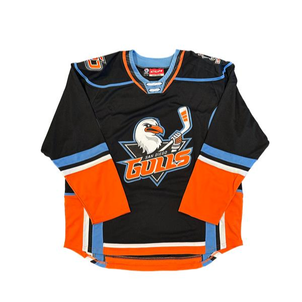 San Diego Gulls 2024-25 Black Replica Jersey