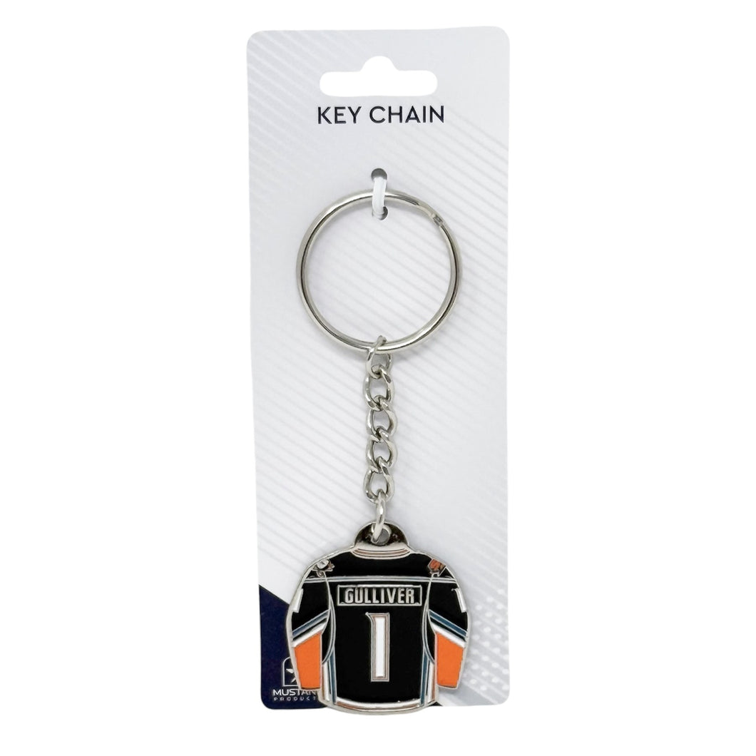 San Diego Gulls Mascot Jersey Key Chain