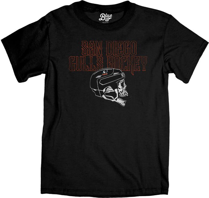 Men's San Diego Gulls Puck Skull Tee