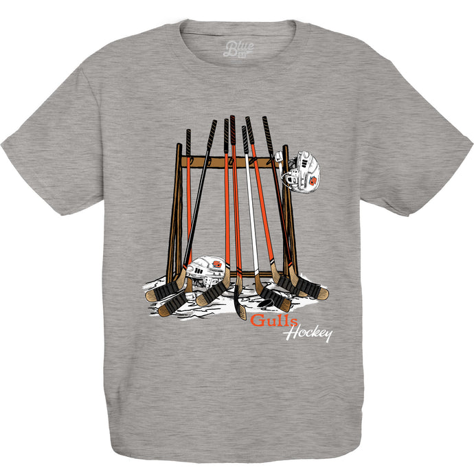 Youth San Diego Gulls Hockey Sticks Tee