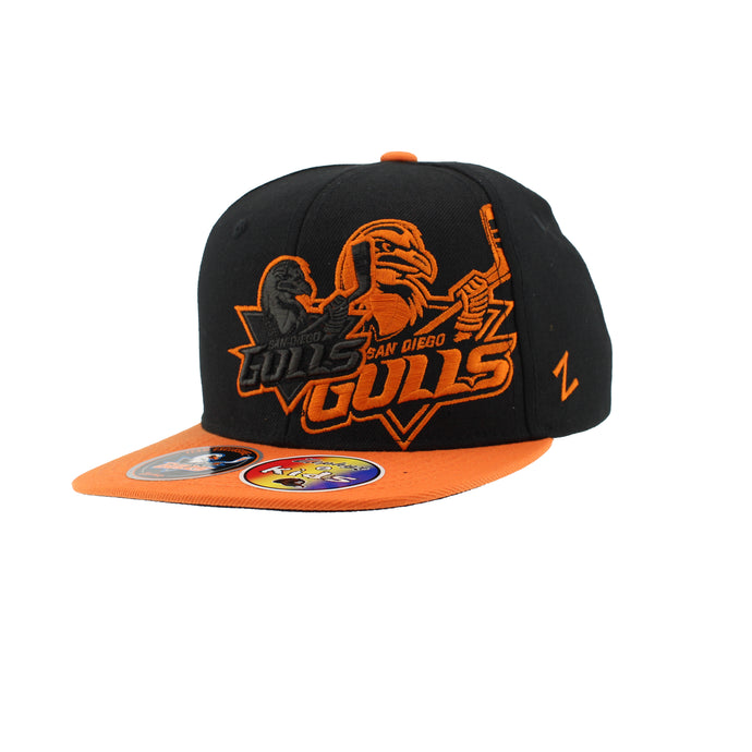 Youth San Diego Gulls Z11 Shadow Snapback