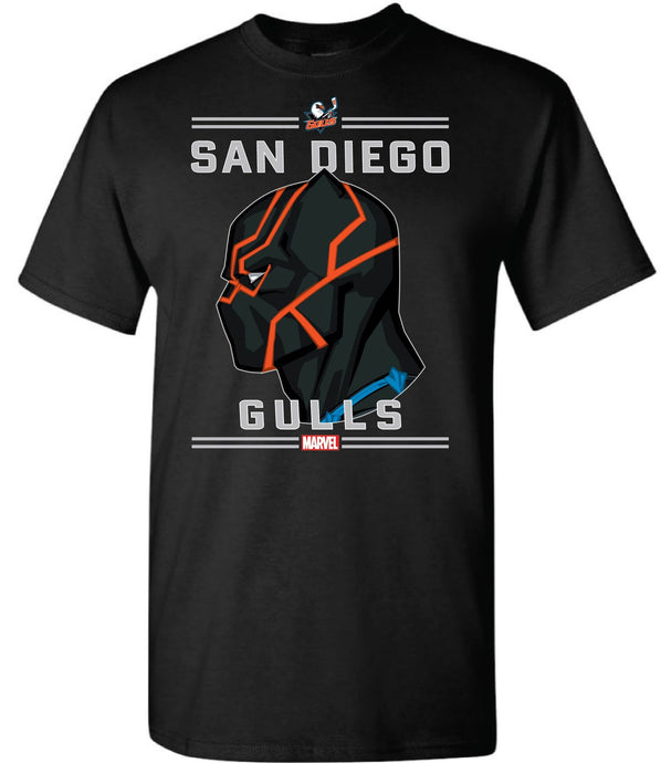 Men's San Diego Gulls Black Panther Tee