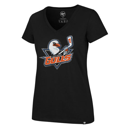 San Diego Gulls Hockey Hat Navy Blue 47 Brand Adjustable 100% Cotton Used  (Read)