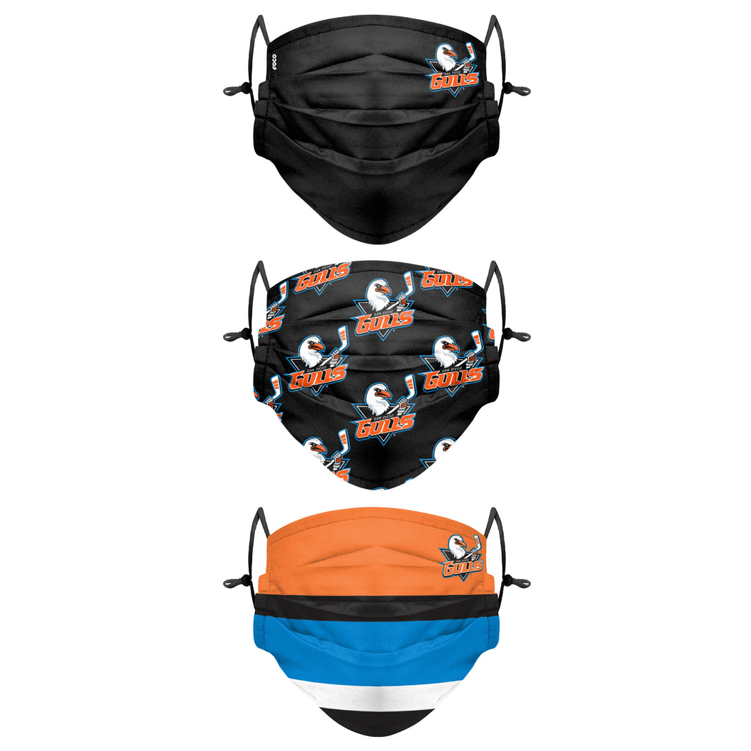 San Diego Gulls 3 Pack Face Cover