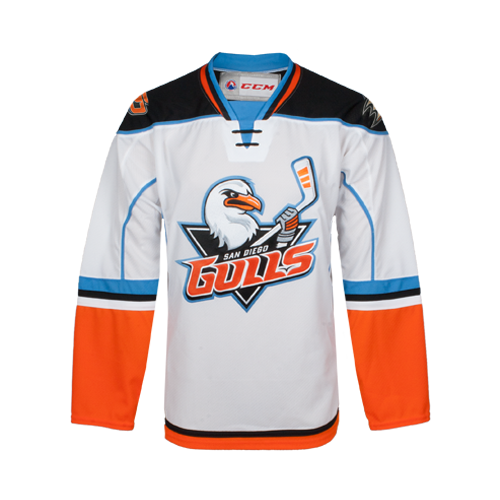 New San Diego Gulls Black Game Jersey – Never Made It Pro Stock