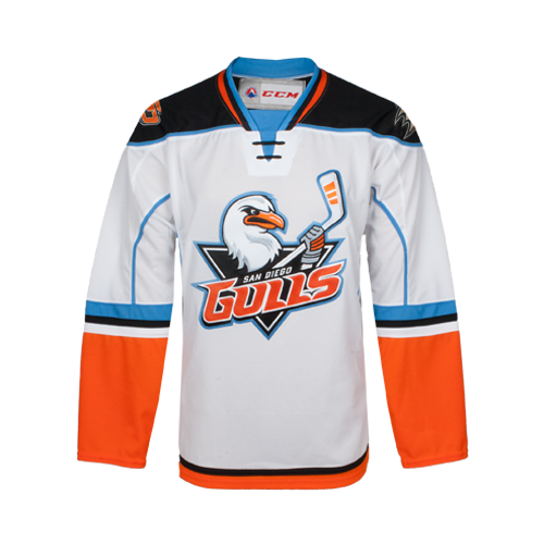 San Diego Gulls White Replica Jersey