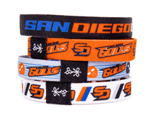 Load image into Gallery viewer, San Diego Gulls Hockey Mask Hair Ties