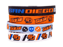 Load image into Gallery viewer, San Diego Gulls Hockey Mask Hair Ties