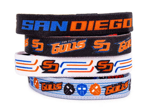 San Diego Gulls Hockey Stick Hair Ties